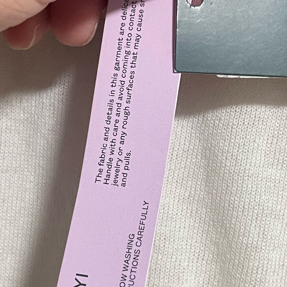 Wild Fable Stylish Bikini Cover Up Cream Women's Top - Picture 6 of 10